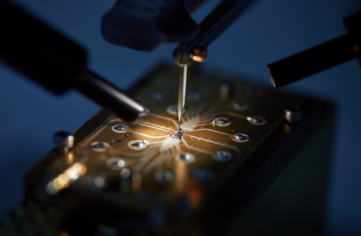 Quantum Sensing with Silicon Chips
