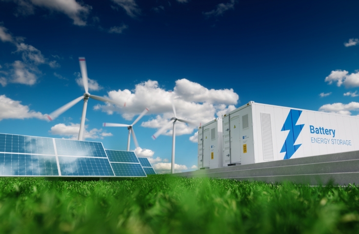 Hybrid Battery Storage for Microgrids